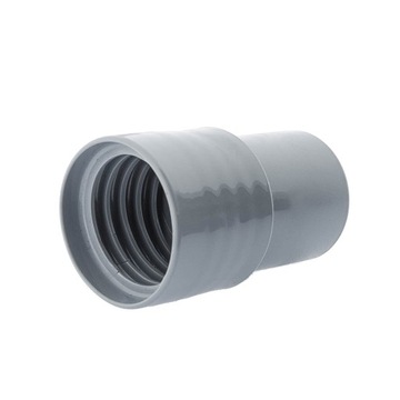Złączka przemysłowa do węża fi. 32mm szara