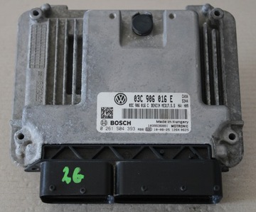 SKODA KOMPUTER SILNIKA 03C906016E 0261S04393