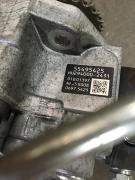 OPEL ASTRA K 1.6 CDTI ČERPADLO VSTŘIKOVAČE 55495425