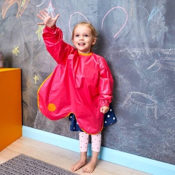 B.BOX Fartuszek wodoodporny śliniak z rękawami 2l+