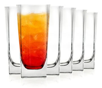 Wysokie szklanki do soku drinków Luminarc 330ml