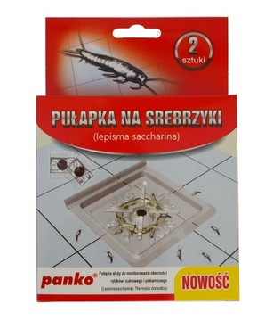 RYBIKI PUŁAPKA ŁAPKA LEP NA SREBRZYKI Z WABIKIEM 2