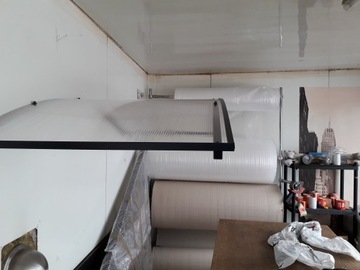 Daszek nad drzwi łukowy Zadaszenia 150x90 Antracyt