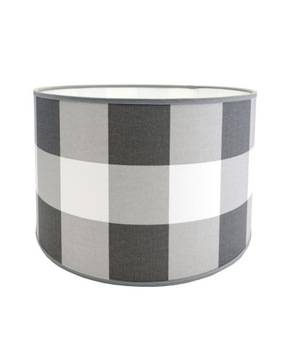 Klosz Abażur Owal PCV Krata 26x26x15 cm