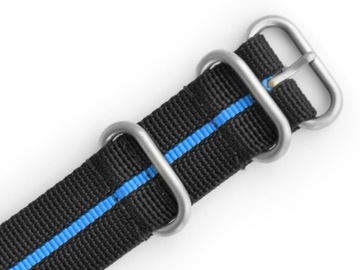GRUBY NYLON PASEK DO ZEGARKA NATO STRONG 22 5080