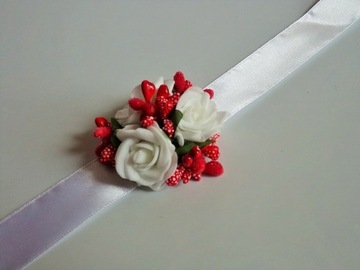 ПР 14 Е*Заколка-бутоньерка на свадебный выпускной