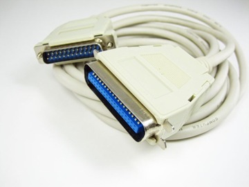 kabel drukarkowy LPT centronics DSUB 25 pin 2,5m