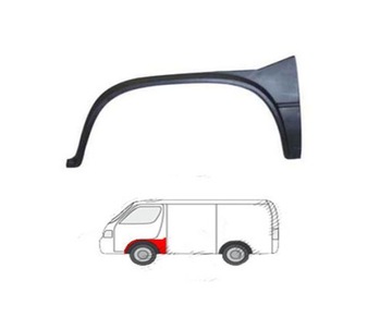 Reperaturka błotnika VW Transporter T3 1979-1992 L