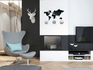 НАСТЕННЫЕ ЧАСЫ СОВРЕМЕННЫЕ НАКЛЕЙКИ XL ПОДАРОК