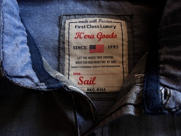 K'ERA GOODS szara koszula M SAILING