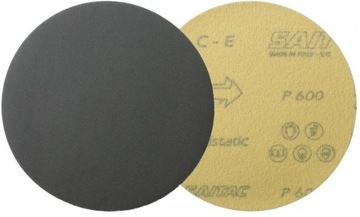 krążek ścierny papier do kamienia szkła SAIT 125 gr.600