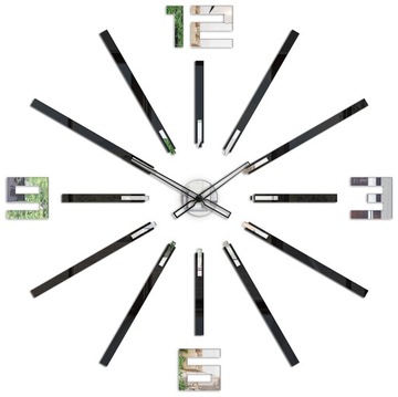 Zegar Big Clock 115cm Duży Nowoczesny Ultra Cichy
