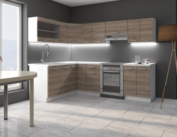 MEBLE KUCHENNE BERGAMO/ DAVE II 170 X 250 CM