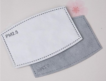 НАБОР 10 ФИЛЬТРОВ PM2,5 ДЛЯ ПРОТИВОПЫЛЕВОЙ МАСКИ
