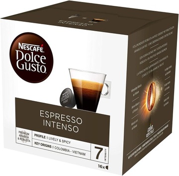 Kapsułki Dolce Gusto Espresso Intenso 16 sztuk