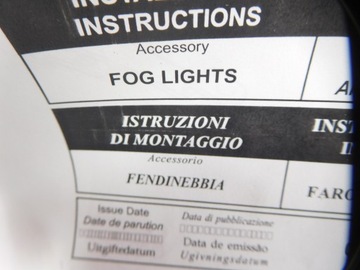 Zestaw montaż. świateł przeciwmg. Jazz 08V38SAA600