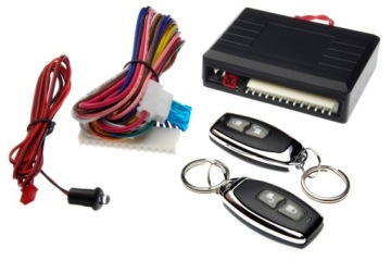 Sterowanie zamka centralnego syrena bagażnik LED