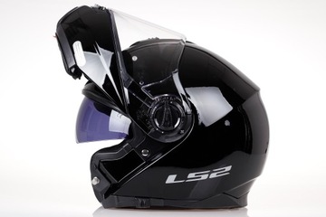 МОТОЦИКЛЬНЫЙ ШЛЕМ FLOW-UP LS2 FF325 STROBE черный