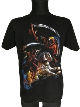 ŚMIERĆ NA KONIU T-SHIRT KOSZULKA S/M BDB STAN