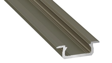 АЛЮМИНИЕВЫЙ ПРОФИЛЬ для LED Z 2M WHITE с ЛАМПОЙ