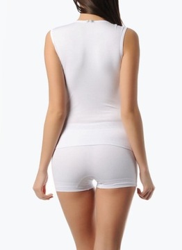 DOREANSE: TOP KOSZULKA podkoszulka 9335 :S: BIAŁA