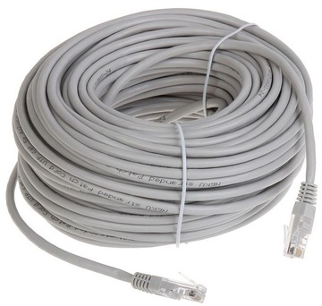 Przewód kabel sieciowy LAN ETHERNET PATCHCORD 50m
