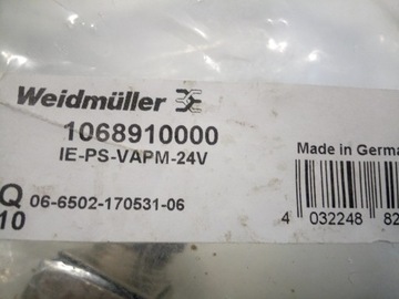 IE-PS-VAPM-24V № 1068910000 Разъем Weidmüller