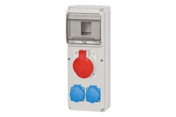 ROZDZIELNICA 6S ULISSE MIDI 16A 5P, 2X230V /6M