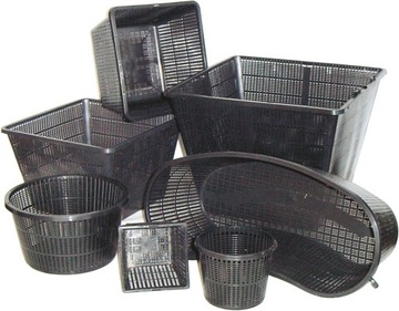 ЦВЕТОЧНЫЙ ГОРШОК-КОРЗИНА ДЛЯ ПРУДОВЫХ РАСТЕНИЙ диаметр. 13 см