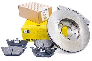 Tarcze 256mm Klocki PRZÓD VW Golf IV 1997-2005r.