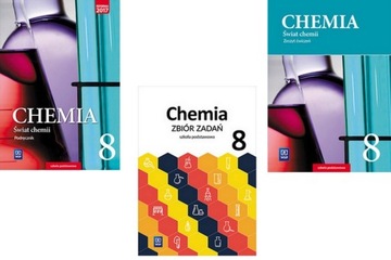 CHEMIA ZBIÓR ZADAŃ 8 WSIP+ Świat chemii 8 POD+ĆW