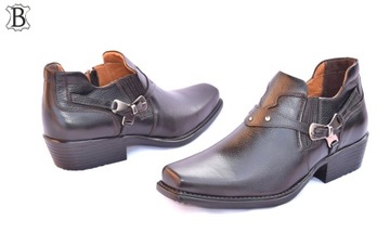 МУЖСКИЕ КОВОВЫЕ БОТИНКИ, КОЖАНЫЕ БОТИНКИ 681