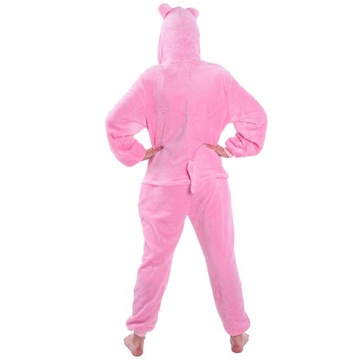 PROSIACZEK PIŻAMA Jednoczęściowa Świnka Kigurumi Onesie Przebranie 170