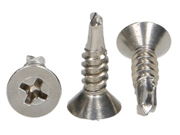 Саморезы по металлу 3,5x13, CONE P, нержавеющая сталь, 10 шт.