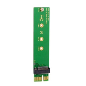 Переходник M.2 NVMe Key M на PCI-e x1 SSD