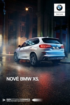 BMW X5 prospekt model 2019 Słowacja