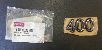 ROVER 400 ZNAKY ZNAK NOVÝ ORIGINÁLNÍ