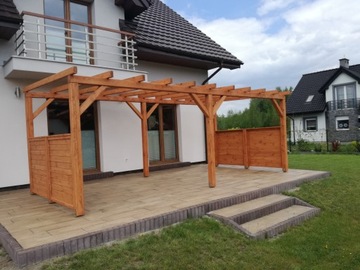 Pergola, терраса, терраса кровля, пергола, беседка