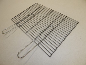 РЕШЕТКА ДЛЯ ГРИЛЯ ИЗ НЕРЖАВЕЮЩЕЙ ИНОКСА, ИЗГОТОВЛЕННАЯ ПО ​​НАСТРОЙКЕ, УСИЛЕННАЯ