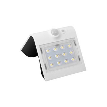Lampa solarna LED 1,5W z czujnikiem ruchu biała