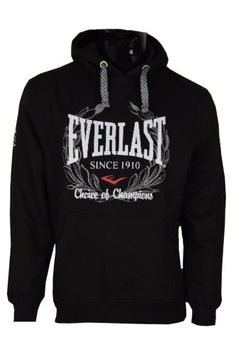 bluza EVERLAST sportowa kangur czarna r. S