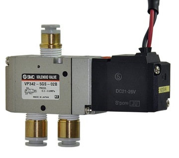 VP342-5GS-02B SMC elektrozawór pneumatyczny DC24V