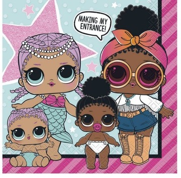 НАБОР LOL Surprise для украшения воздушными шарами на 6-й день рождения