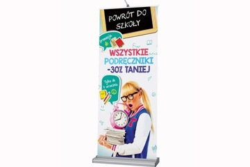 Artystyczny projekt graficzny ROLL-UP Rollup