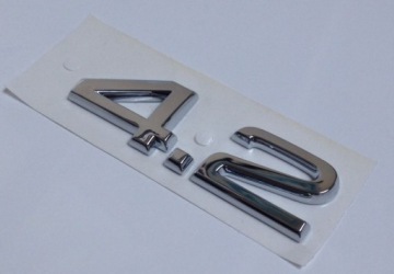 AUDI A6 A8 C6 Q7 ЭМБЛЕМА ЗНАЧОК ЛОГОТИП ИНСТРАЦИЯ 4.2