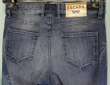 ESCADA - spodnie damskie jeansy