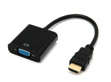 АДАПТЕР Конвертер кабеля HDMI в VGA Монитор DSUB