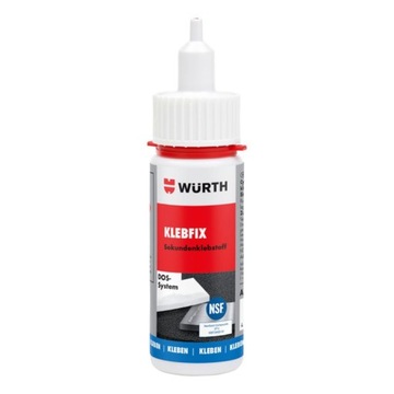 KLEJ SUPERSZYBKI KLEBFIX 50G WURTH GERMANY