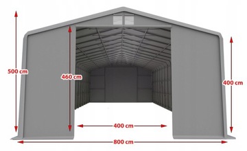 СКЛАДСКАЯ ТЕНТКА 8х12м