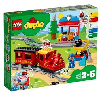 LEGO 10874 DUPLO — ПАРОПОЕЗД